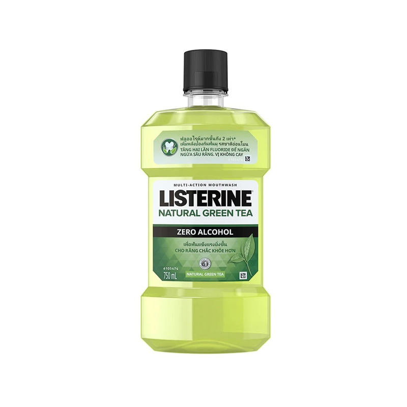 Nước xúc miệng Listerine Green Tea chai 750ml