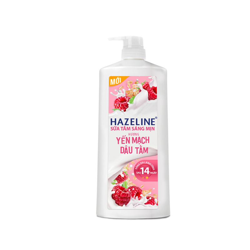 Sữa tắm Hazeline Yến Mạch Dâu Tằm chai 1kg